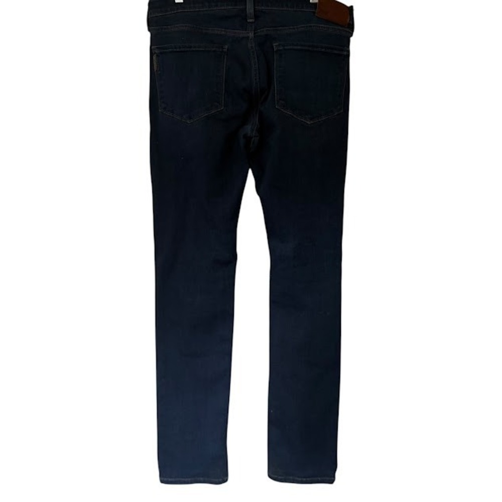 PAIGE Lennox Dark Wash Stretch Slim Leg Jeans Mens 32 x 34 - Picture 2 of 4